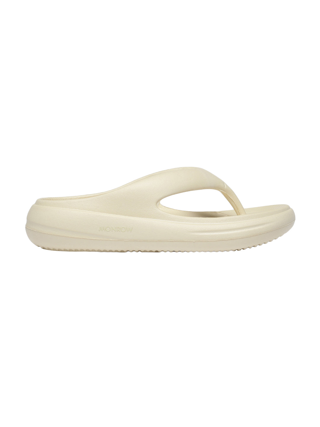 Elara Cream Thong Flip-Flops
