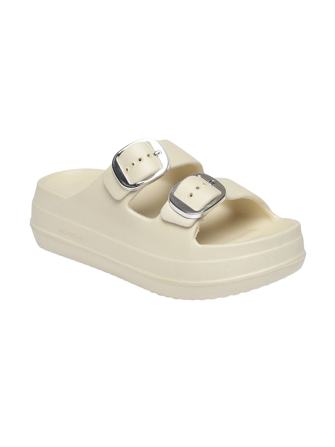 Ember Beige Slip On Sliders