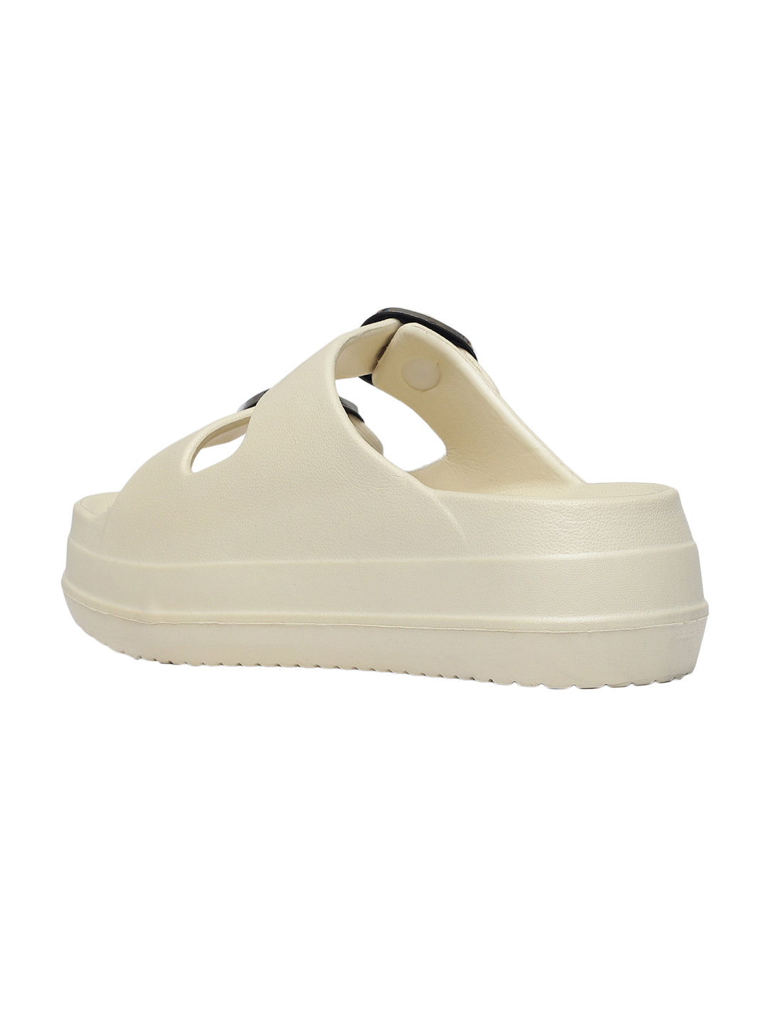 Ember Beige Slip On Sliders