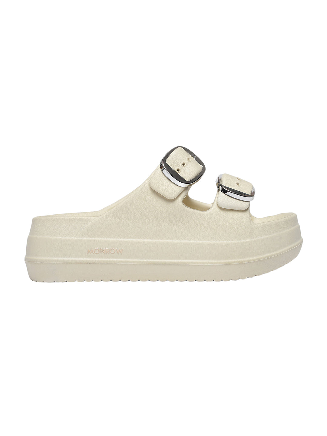 Ember Beige Slip On Sliders