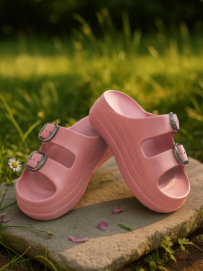 Ember Lavender Slip On Sliders