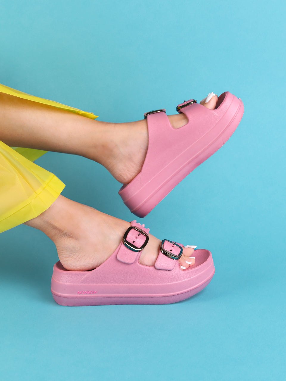 Ember Lavender Slip On Sliders