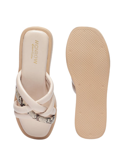 Ruby Cream Flats