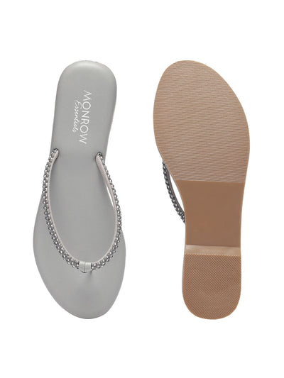 Andrea Grey Flats