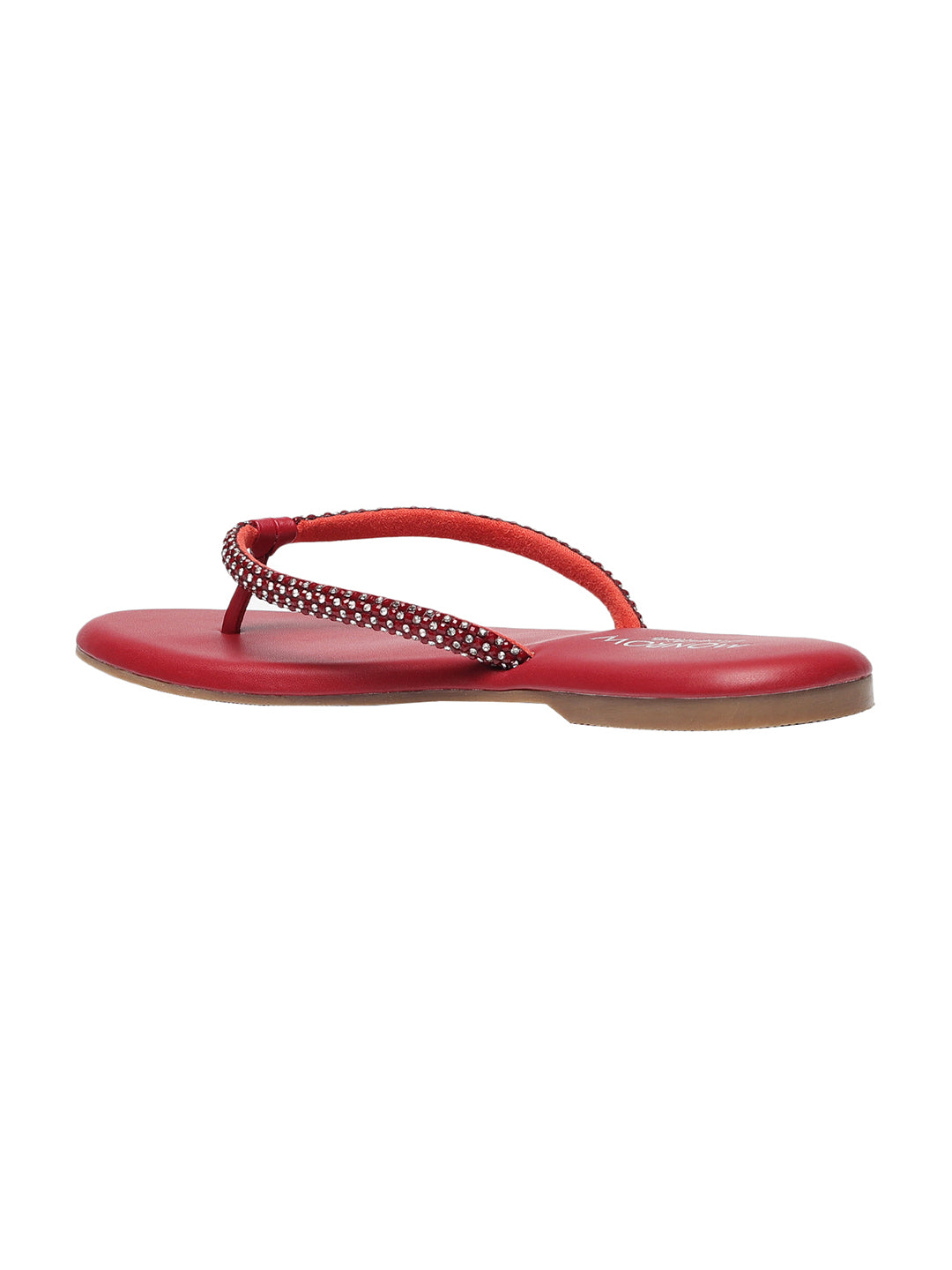 Andrea Maroon Flats