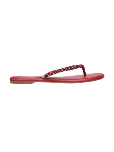 Andrea Maroon Flats