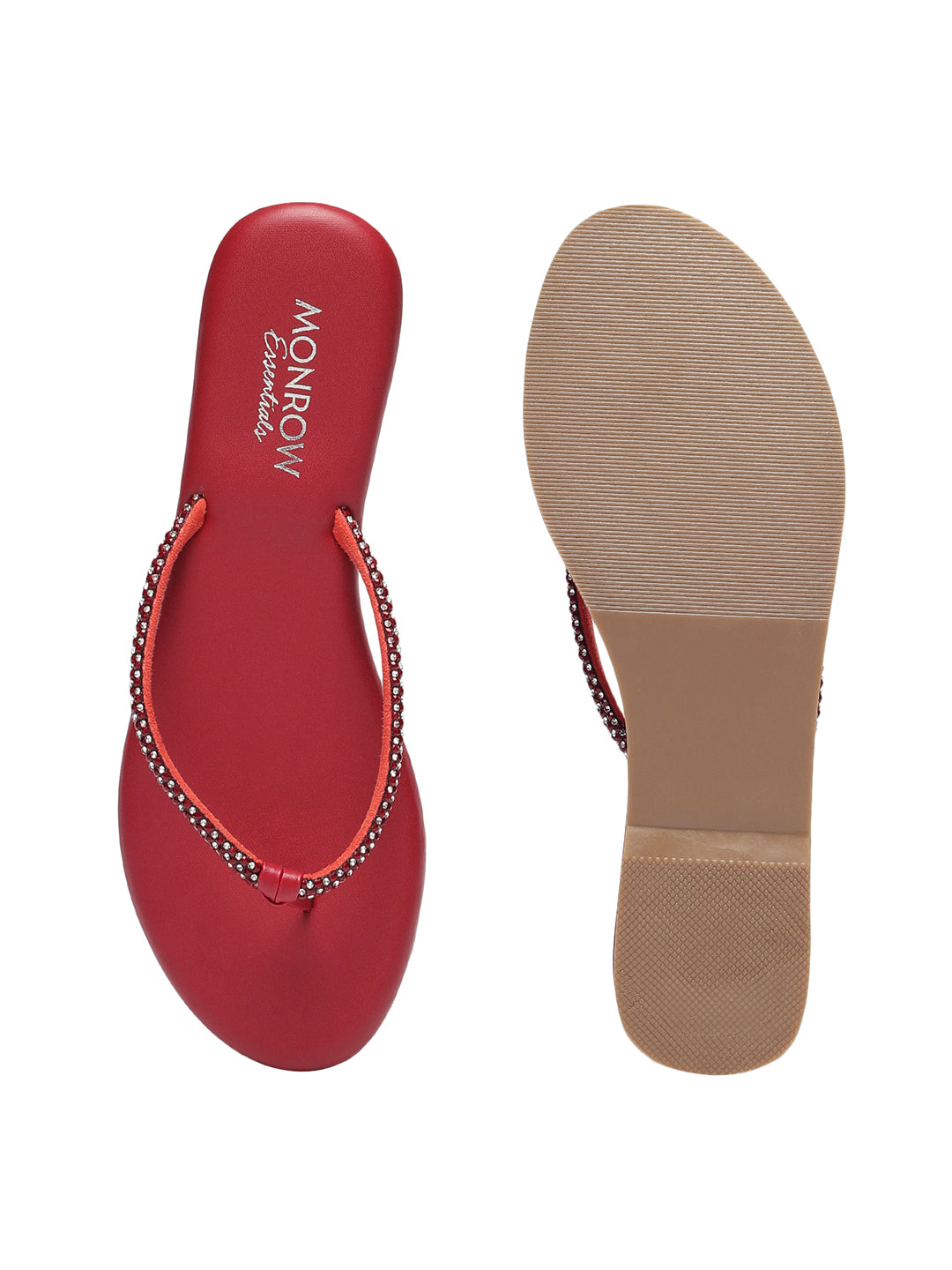 Andrea Maroon Flats