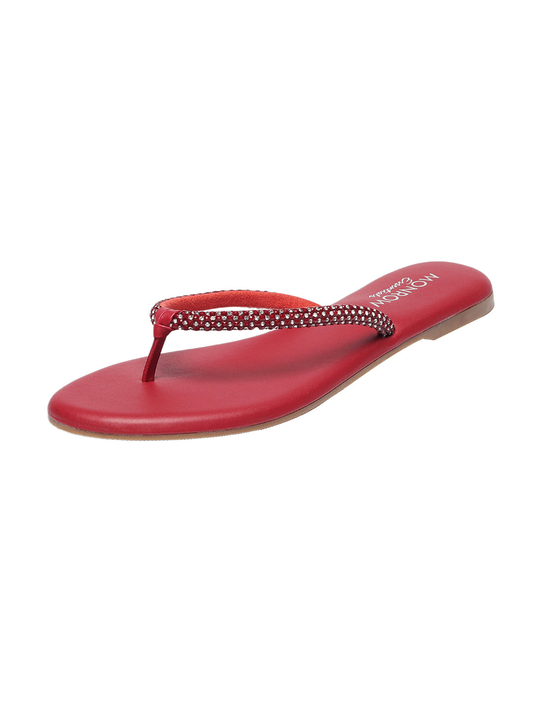 Andrea Maroon Flats