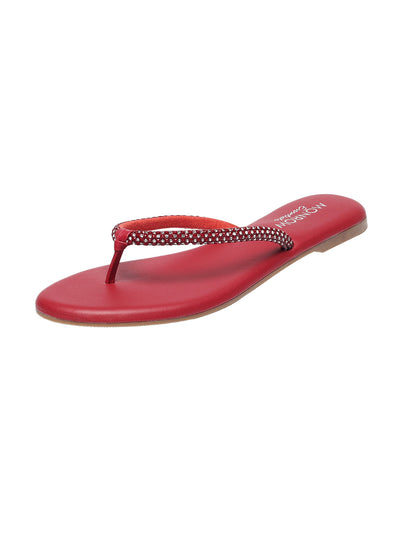 Andrea Maroon Flats
