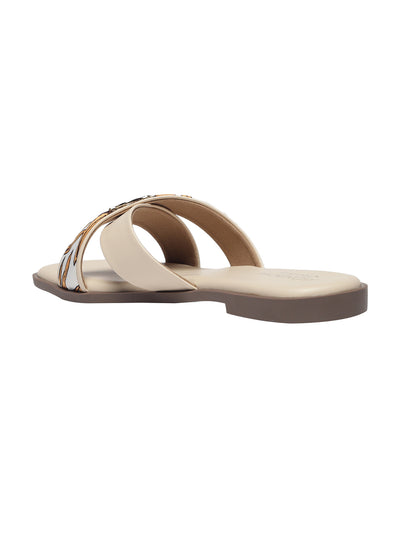 Zoria Cream Flats