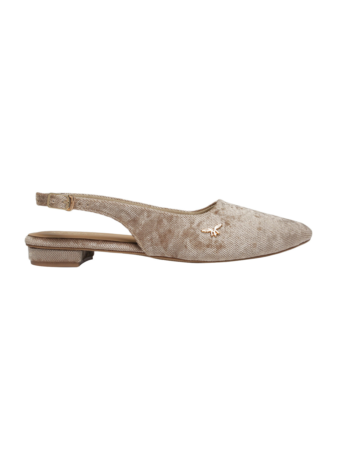 Elysia Beige Flats