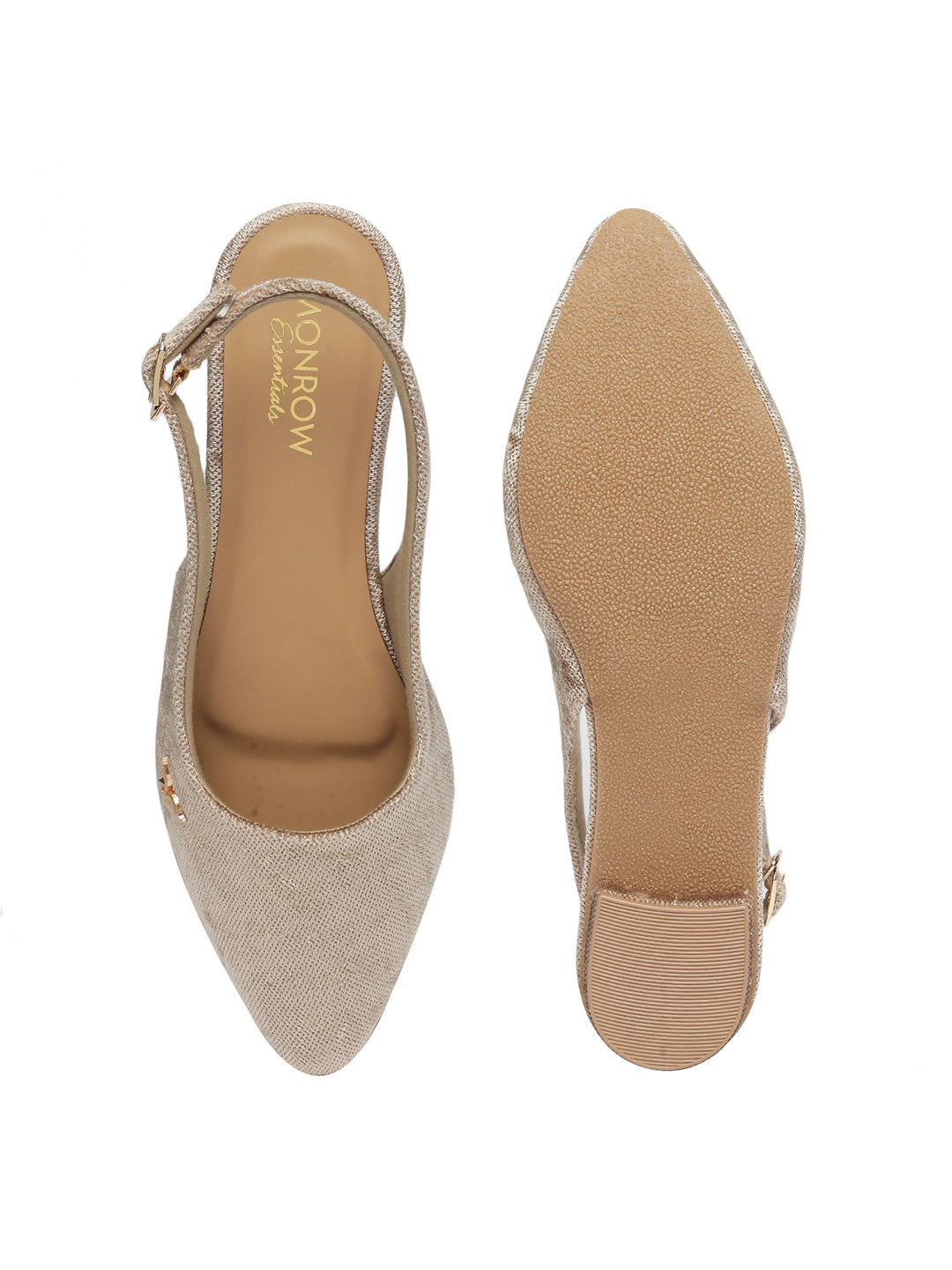 Elysia Beige Flats