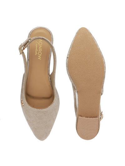 Elysia Beige Flats
