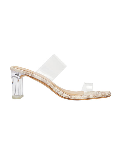 Talia Cream Block Heels