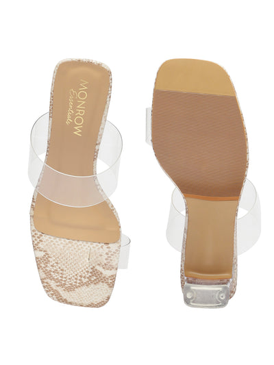 Talia Cream Block Heels