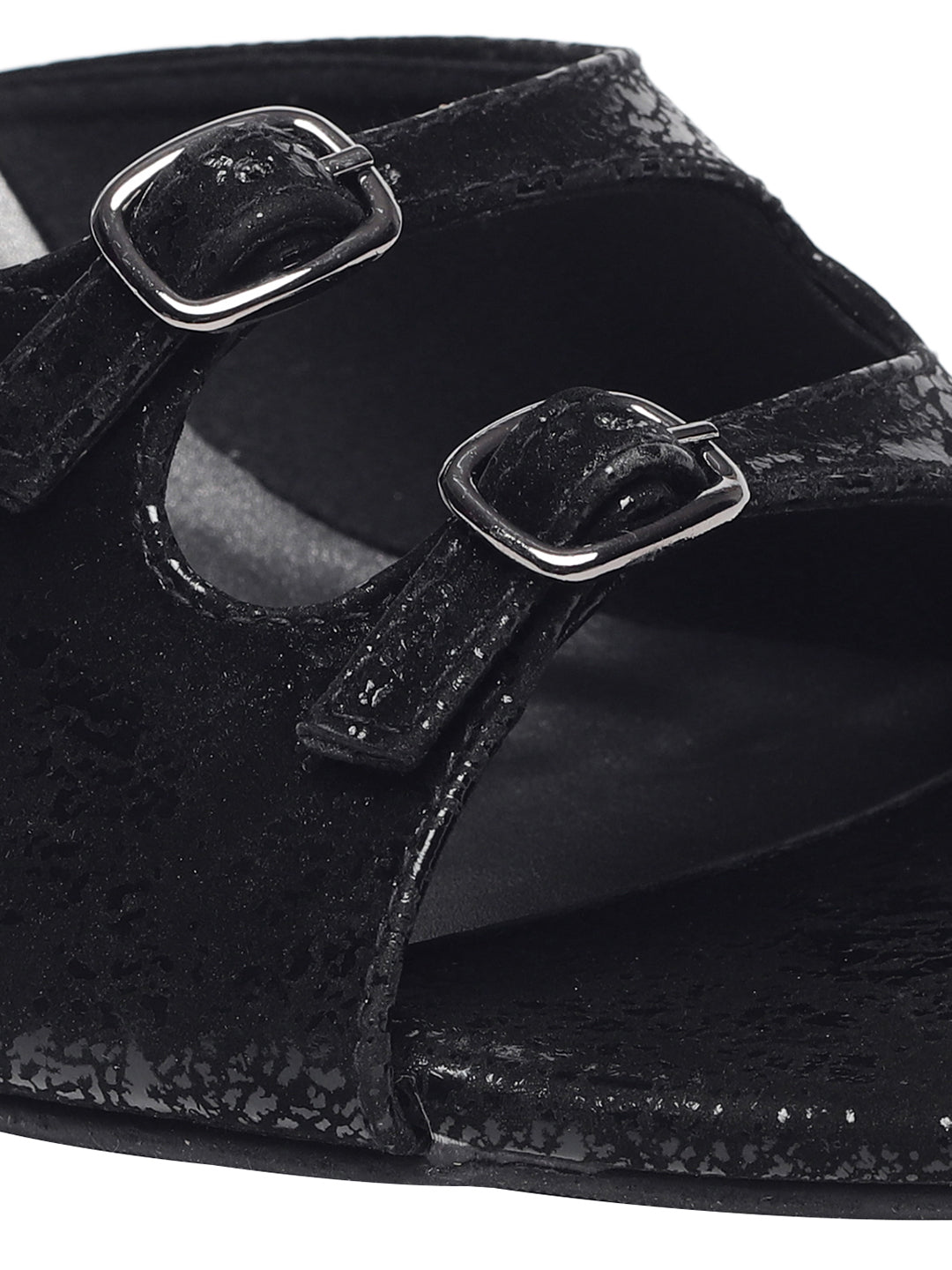 Kitty Black Block Heels