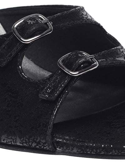 Kitty Black Block Heels