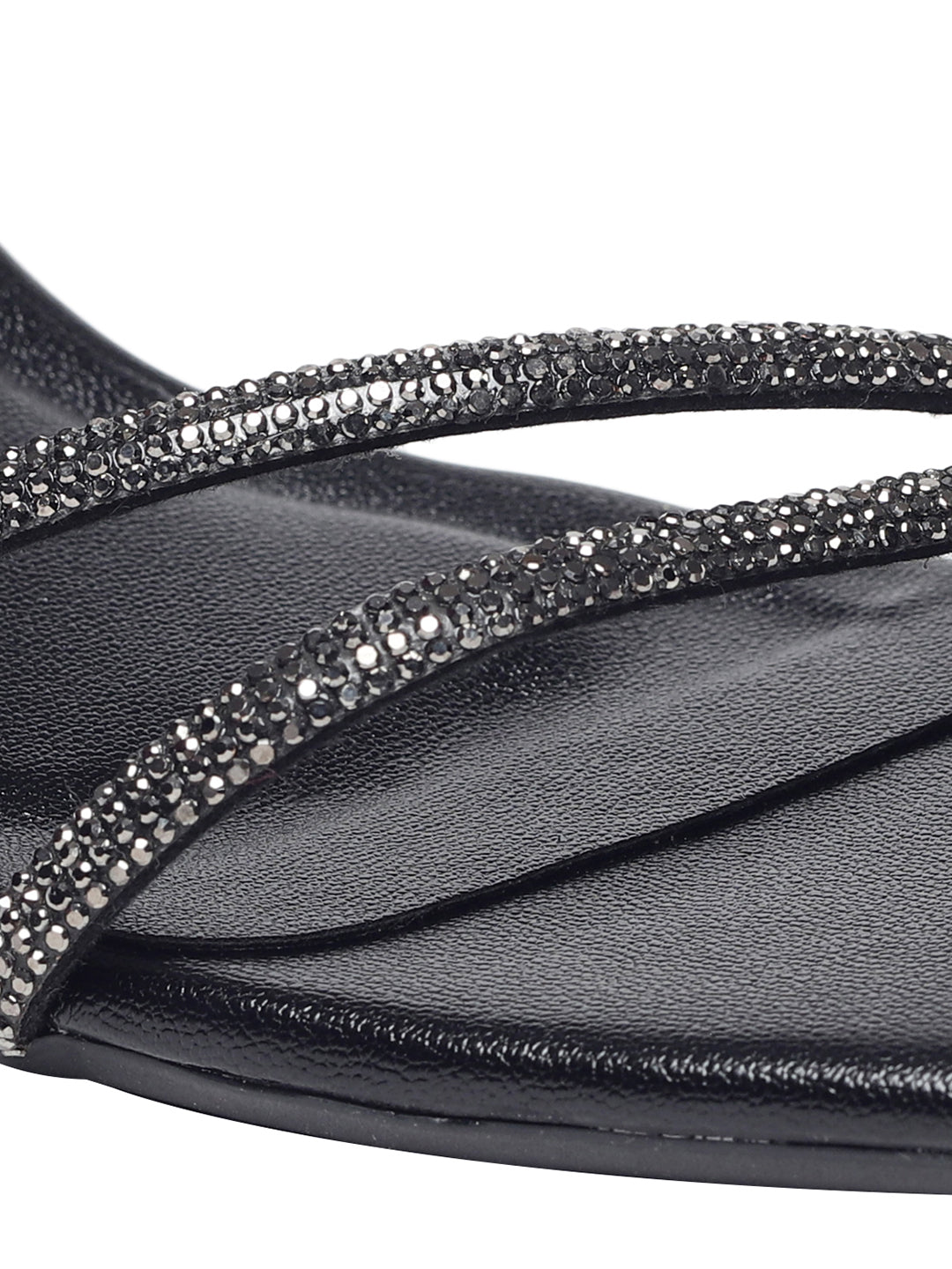 Casey Black Block Heels