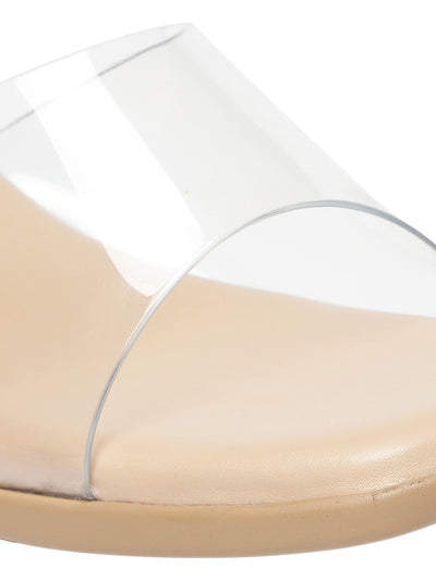 Fern Beige Block Heels