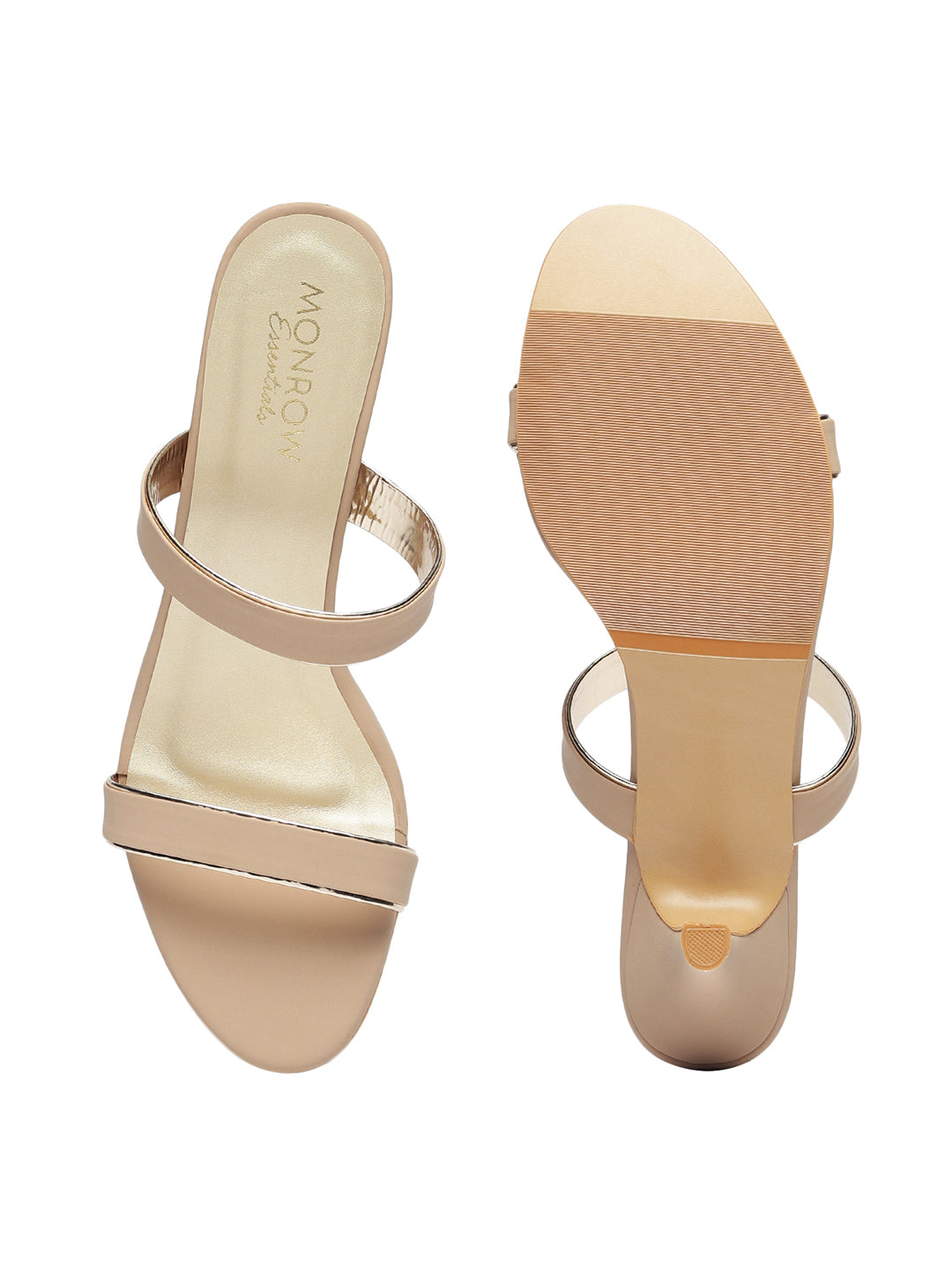 Annie Beige Kitten Heels