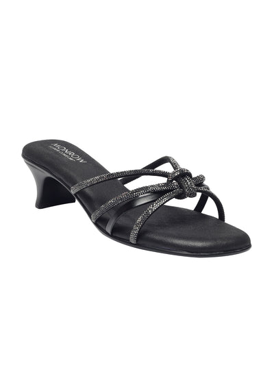 Andie  Black Kitten Heels