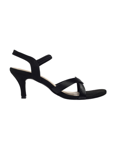 Teyla Black Kitten Heels