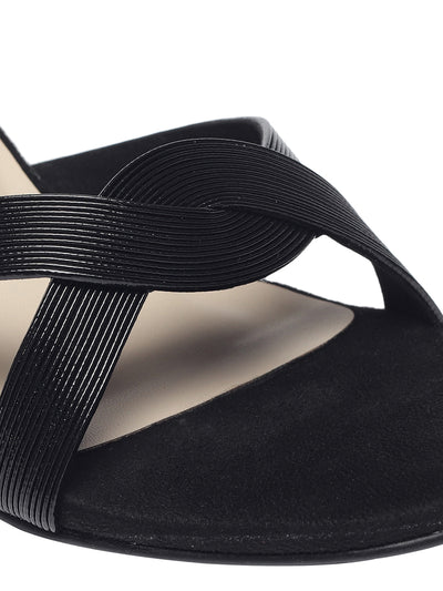 Teyla Black Kitten Heels