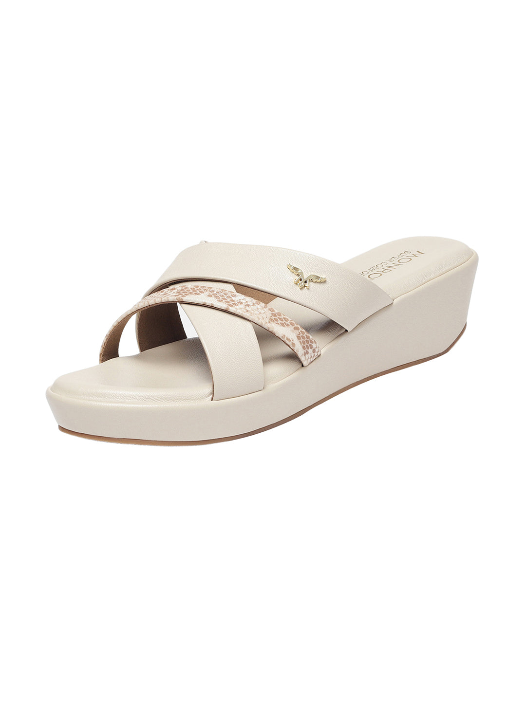 Cleo Cream Wedge Heels