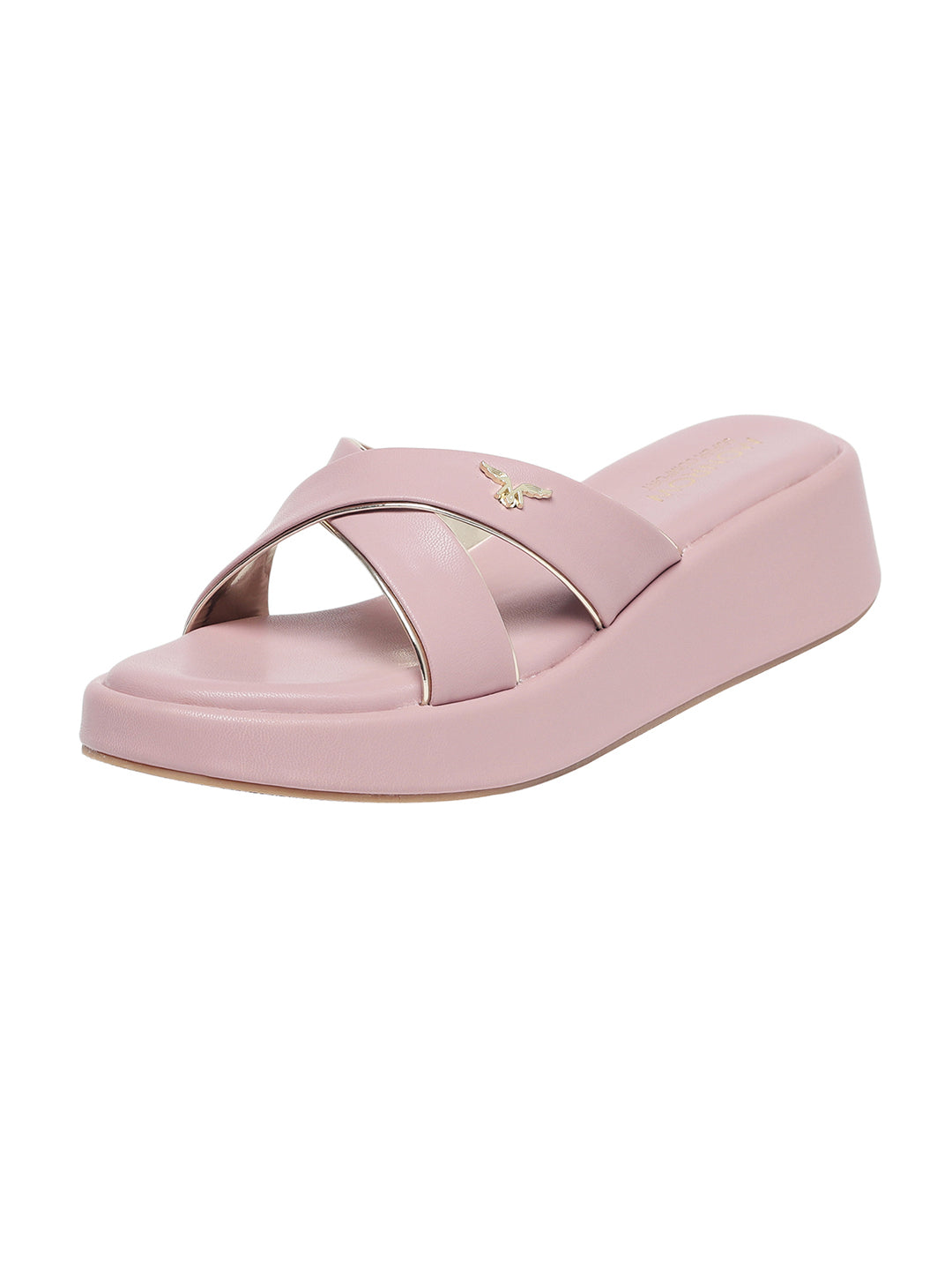 Anne Lavender Wedge Heels