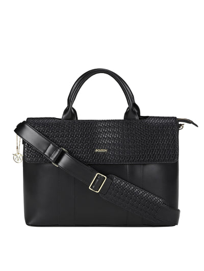 Kyoto Black Laptop Bag