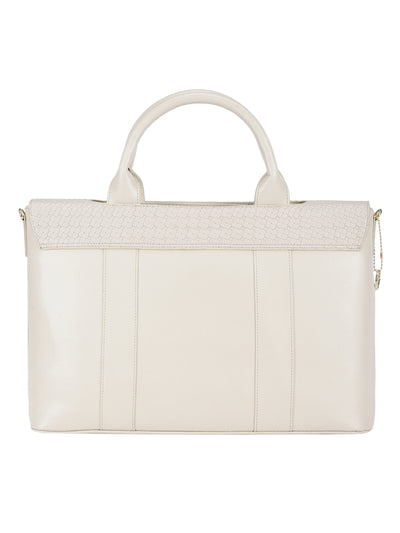 Kyoto Cream Laptop Bag