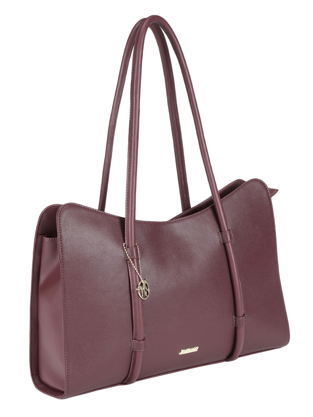 Noa Maroon Tote Bag