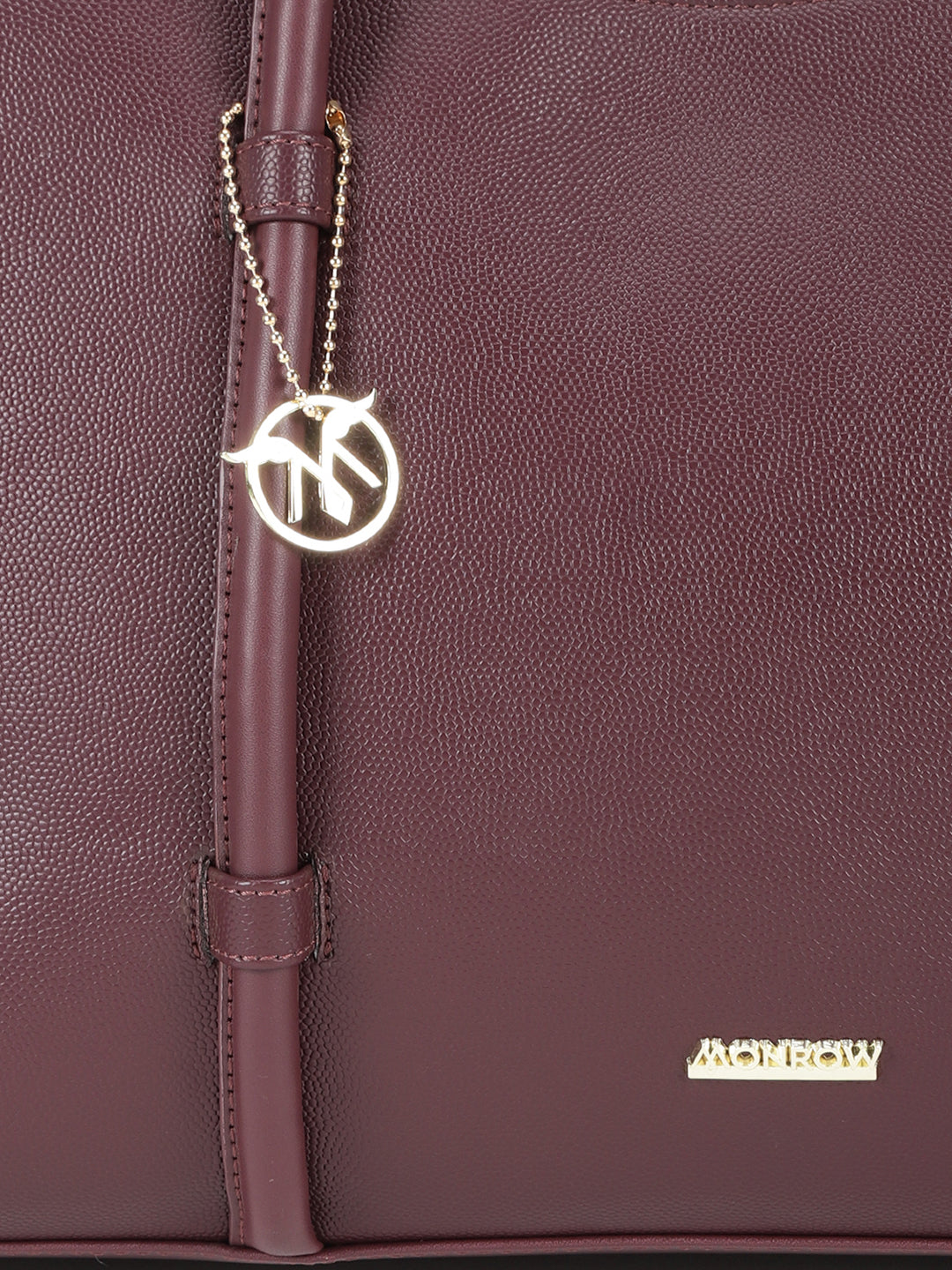 Noa Maroon Tote Bag