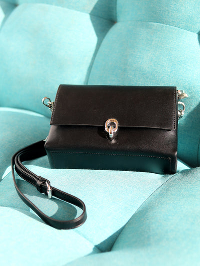 Biella Black Sling Bag