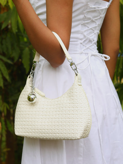 Tessera White Sling Bag