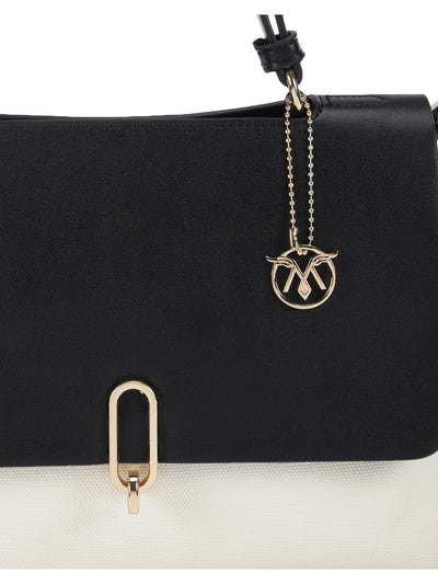Biluxe Black And White Satchel Bag