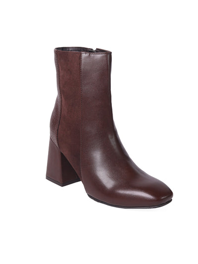 Sophie Brown Block Boots