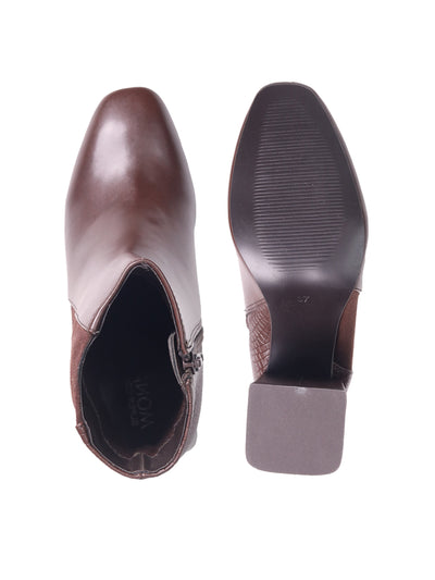 Sophie Brown Block Boots