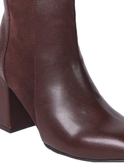Sophie Brown Block Boots