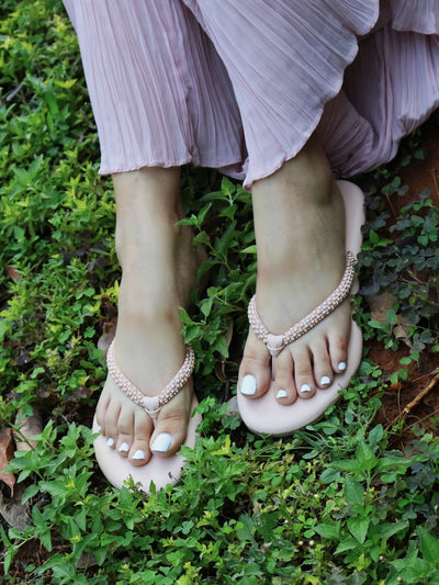 Andrea Peach Flats