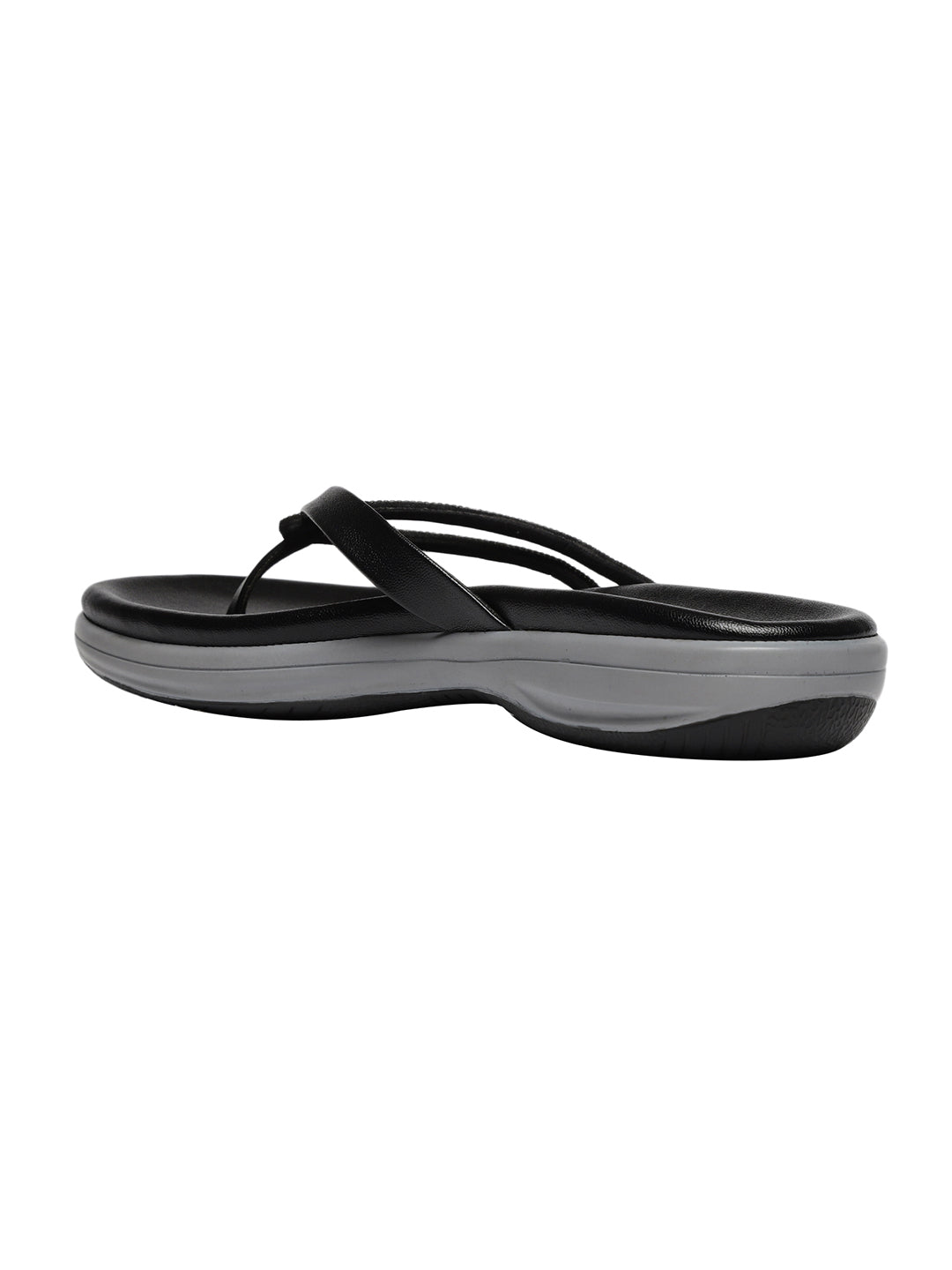 Kelly Black Flats