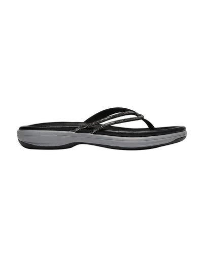 Kelly Black Flats