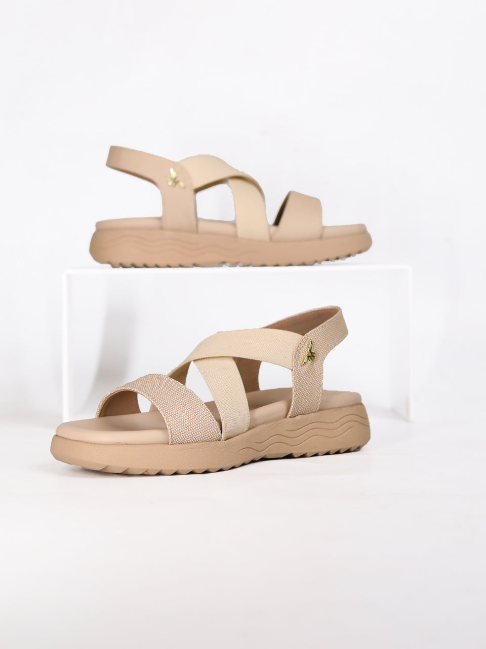 Mila Beige Flats