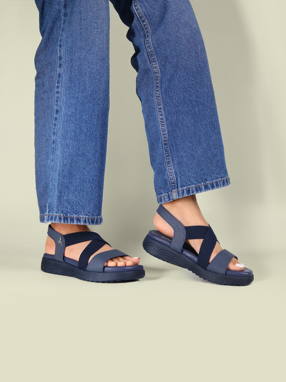 Mila Blue Flats