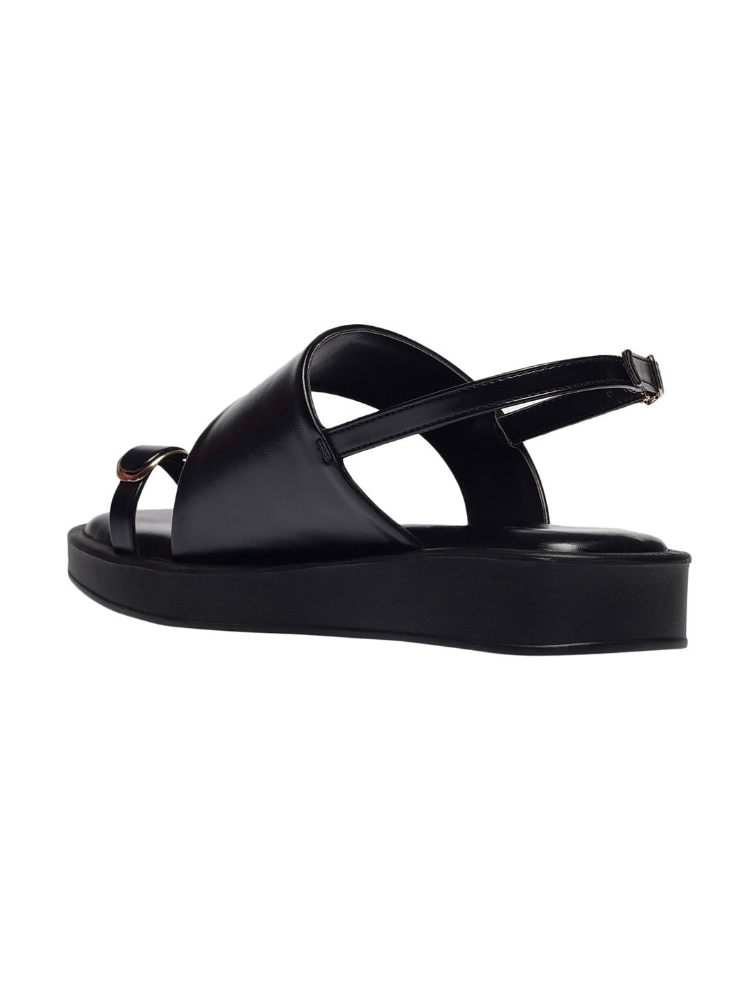 Gracey Black Flat