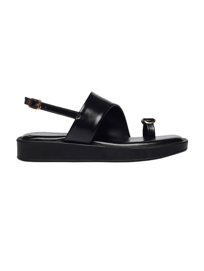 Gracey Black Flat
