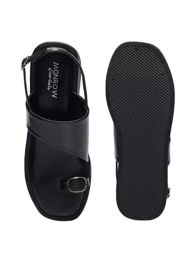 Gracey Black Flat