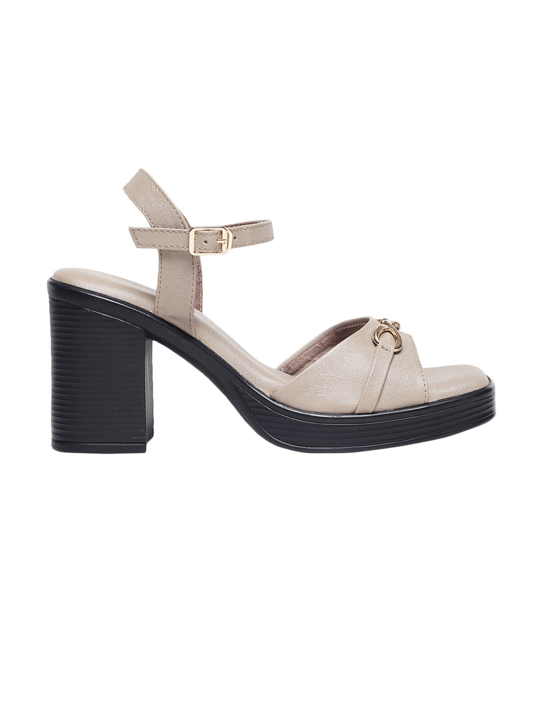 Everlee Beige Platform Heels