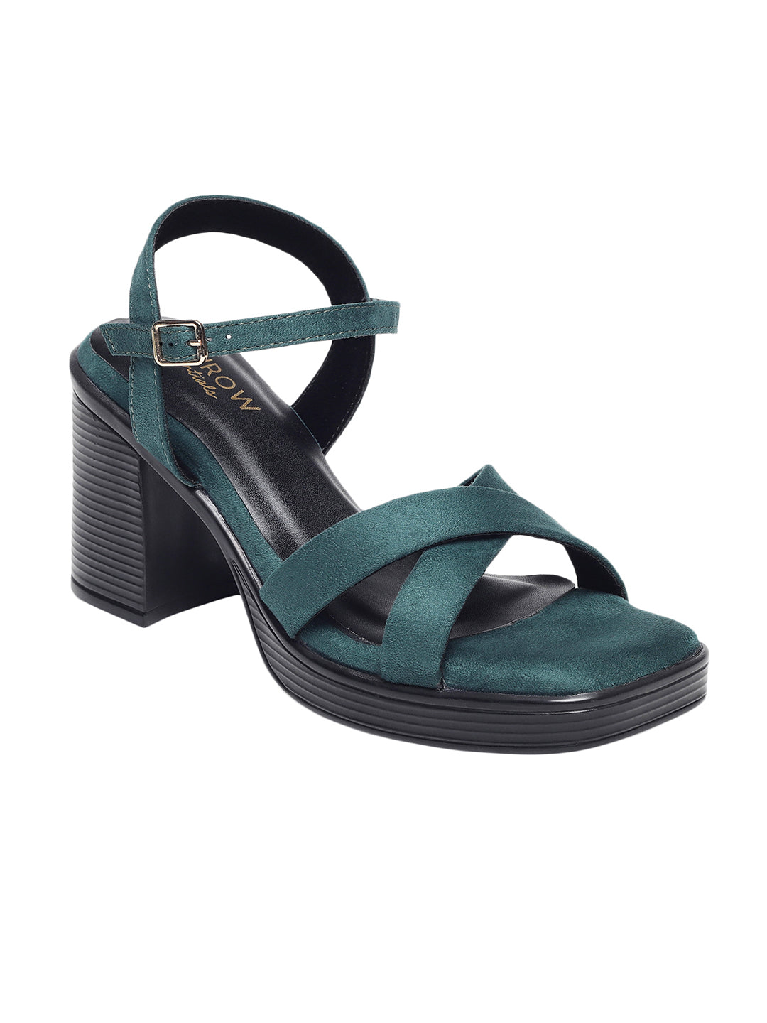 Irie Green Platform Heels