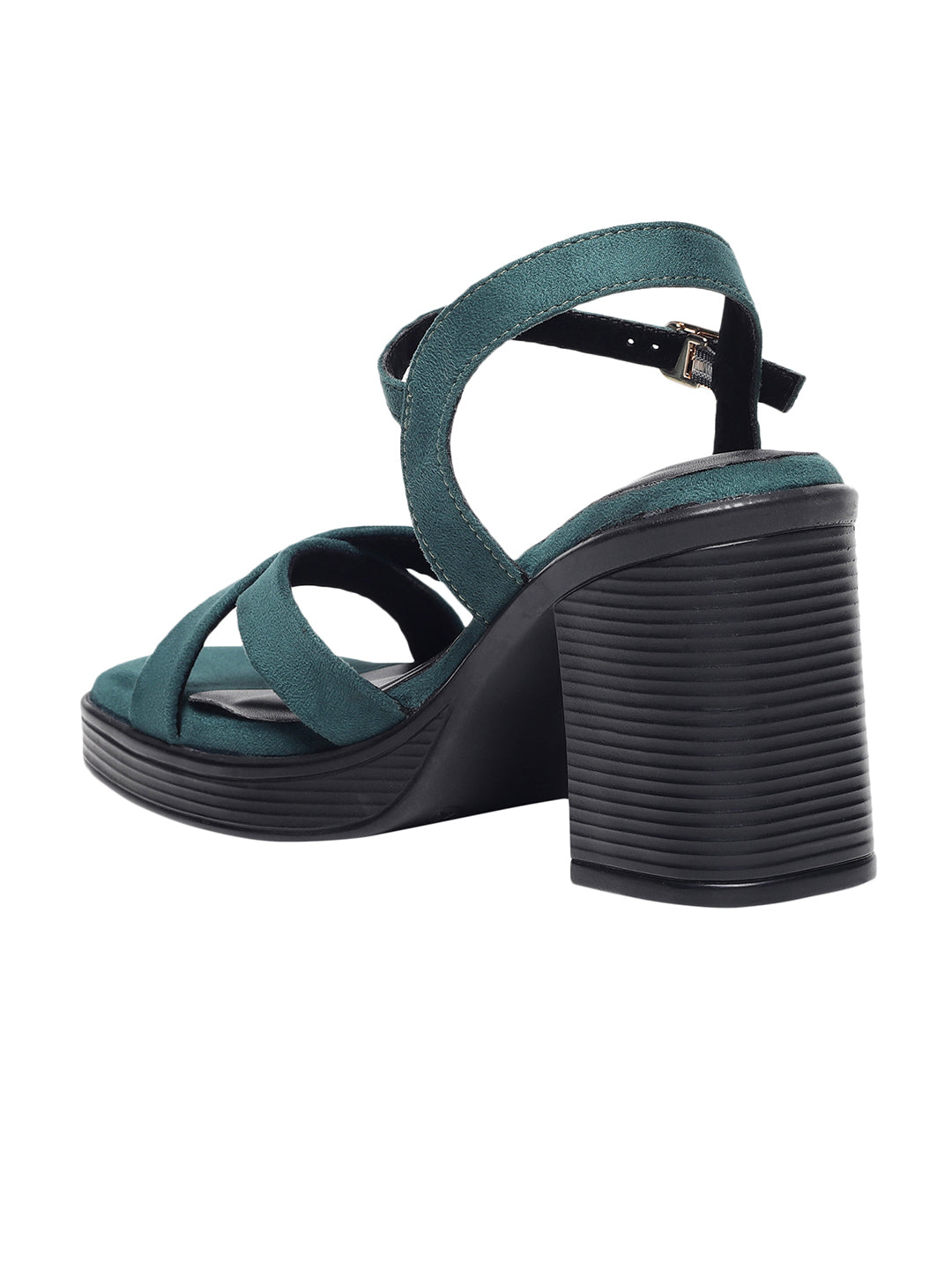 Irie Green Platform Heels